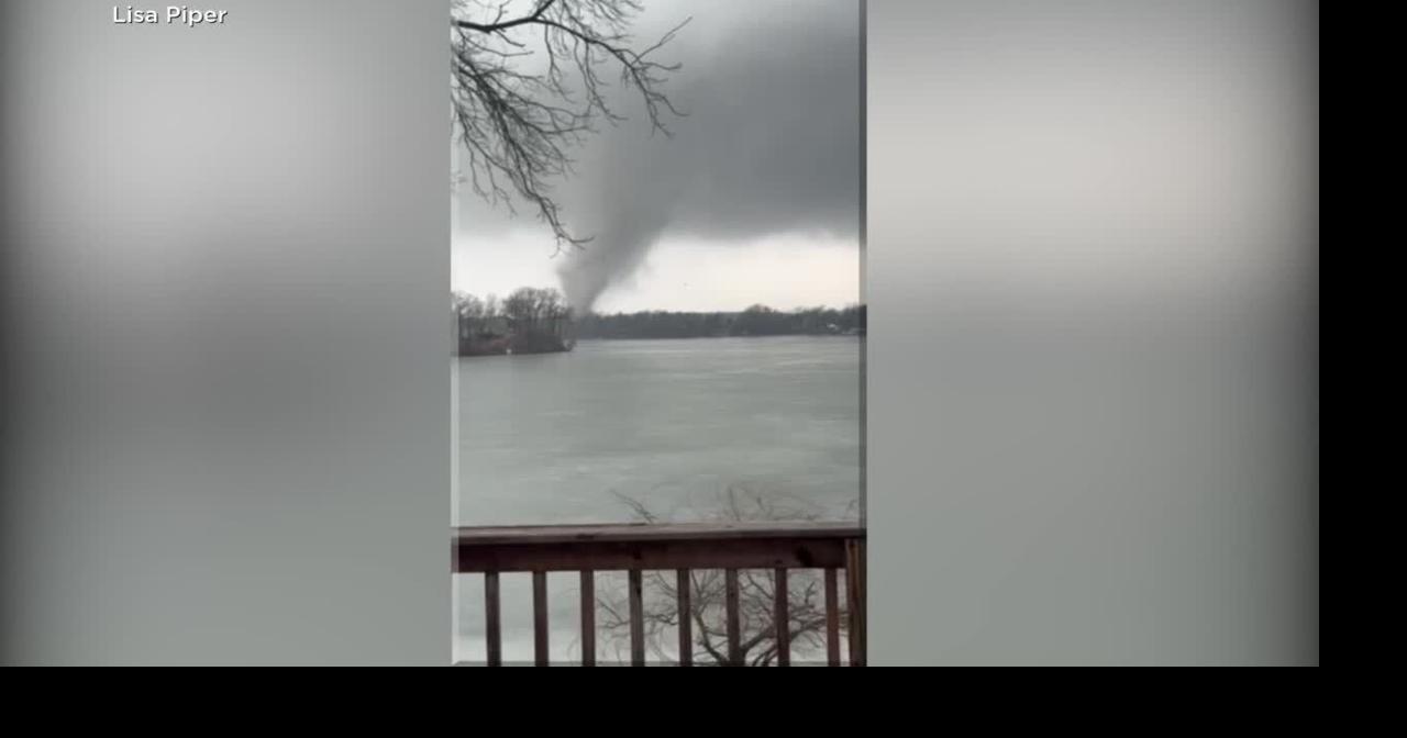 Bystander catches video of tornado ripping through Michigan city ...