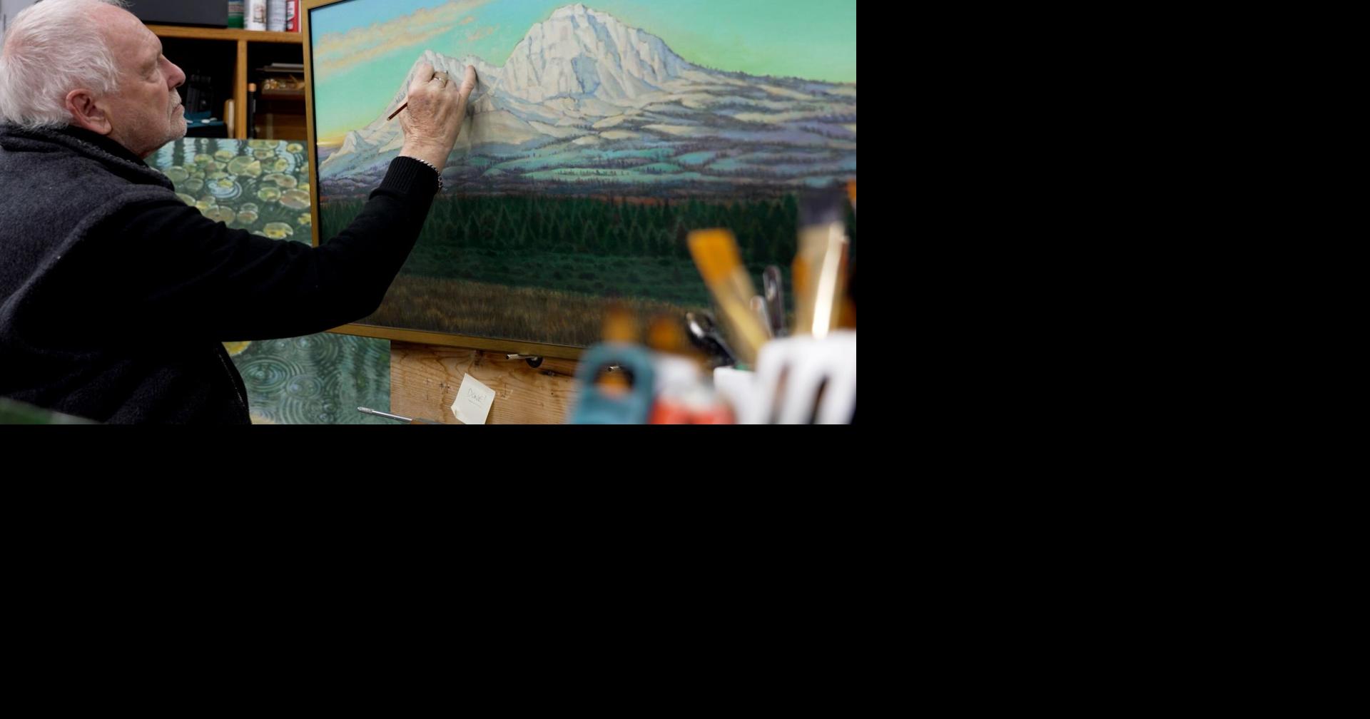 Bend artist’s 58-year journey fueled by 'divine discontent,' love of the painting process
