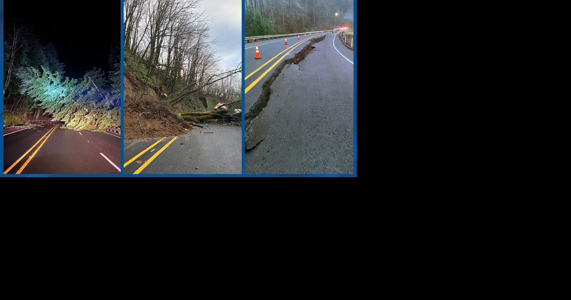 Holiday travelers urged to prepare as storms disrupt Oregon highways ...