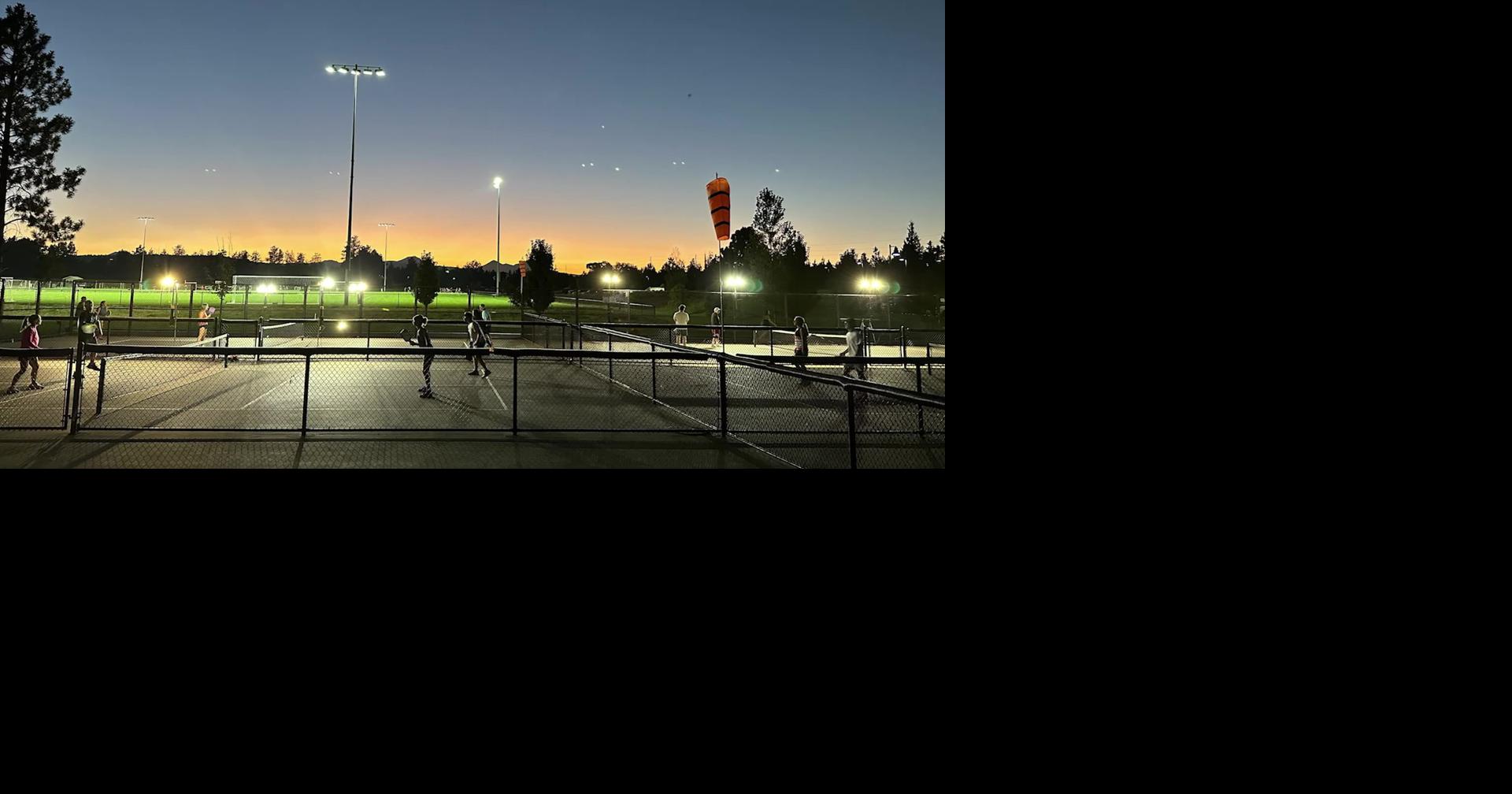 Pickleball at night? Funds being raised for lights at Pine Nursery Park