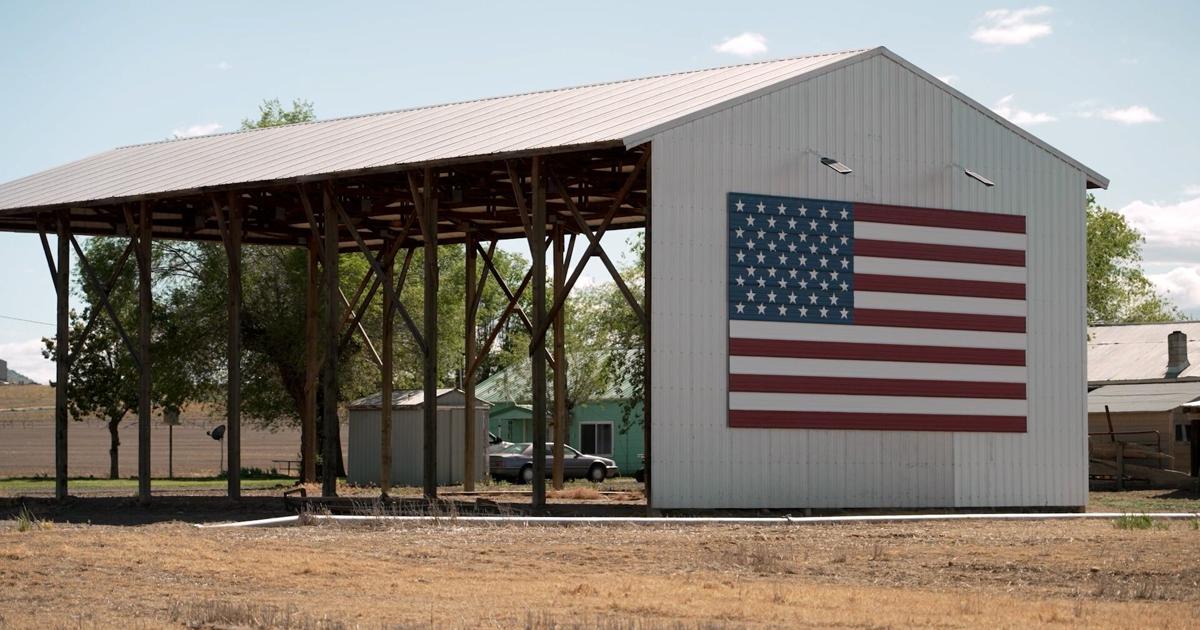 See those giant American flags on barns in Jefferson County? Here's the story behind them