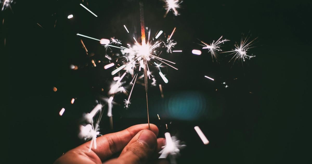 Don't forget to soak your fireworks when you're done lighting them