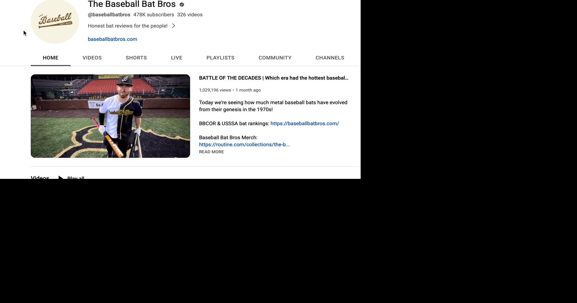Wildly popular Baseball Bat Bros YouTube channel's creator has roots in