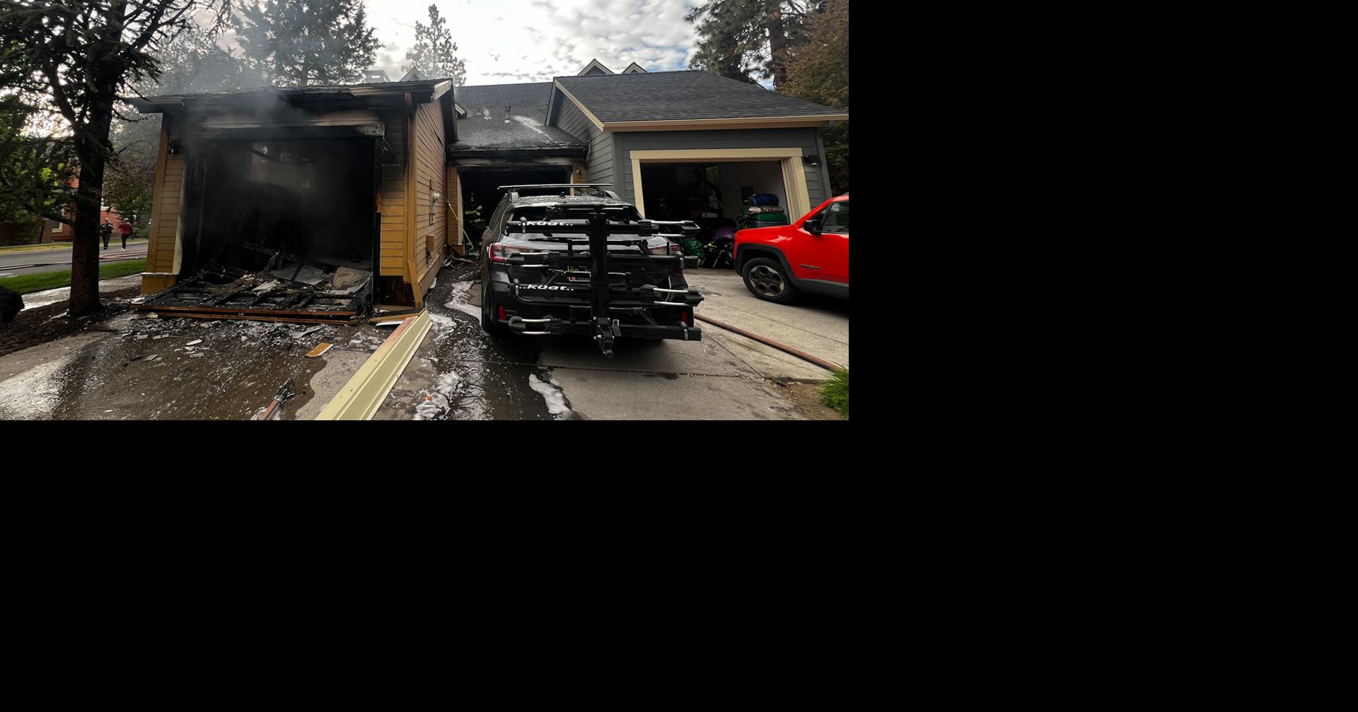 Bend Fire respond to early morning garage fire