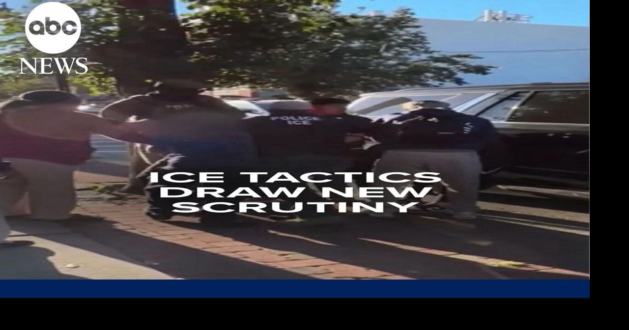 ICE tactics draw new scrutiny after video of arrest in New Jersey