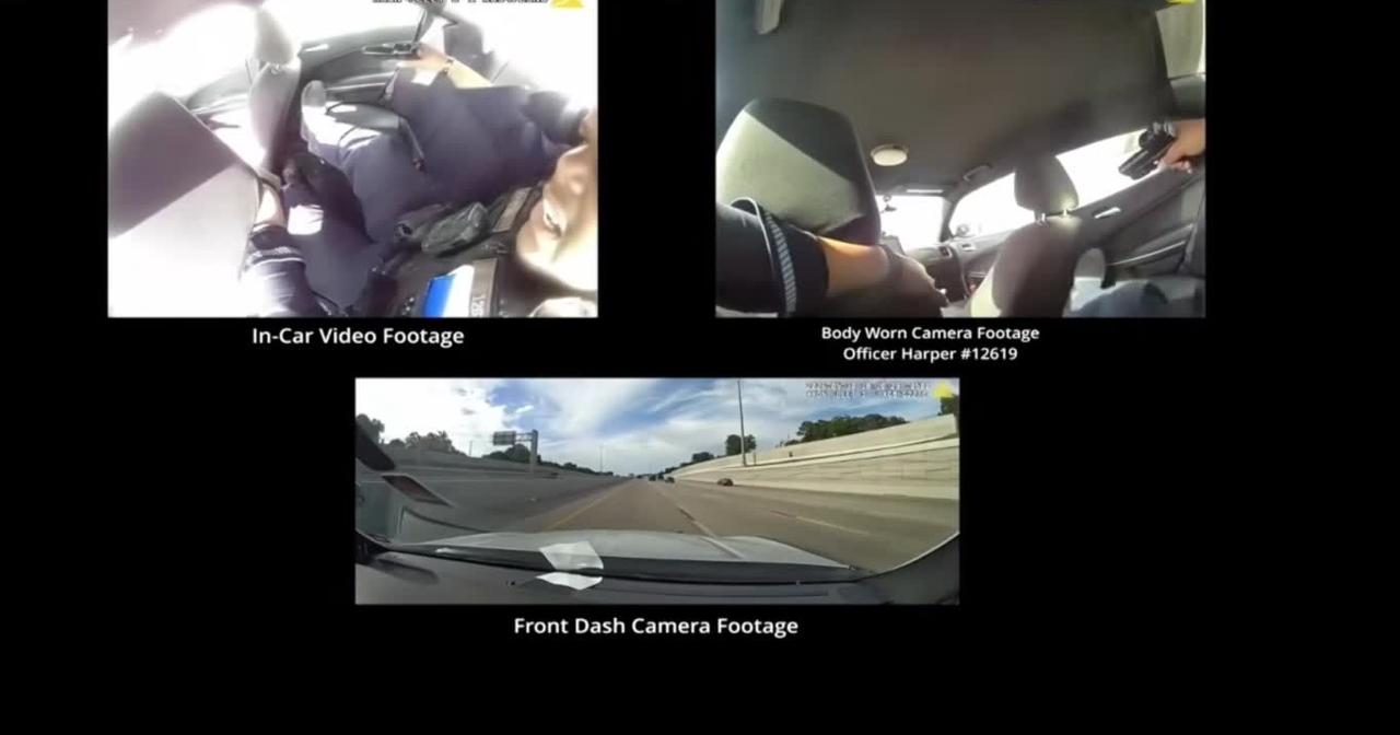Dallas police officer taken for wild ride in patrol car by suspect
