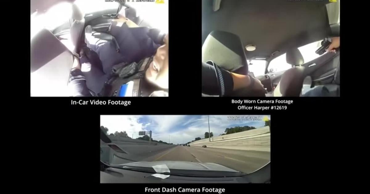 Dallas police officer taken for wild ride in patrol car by suspect
