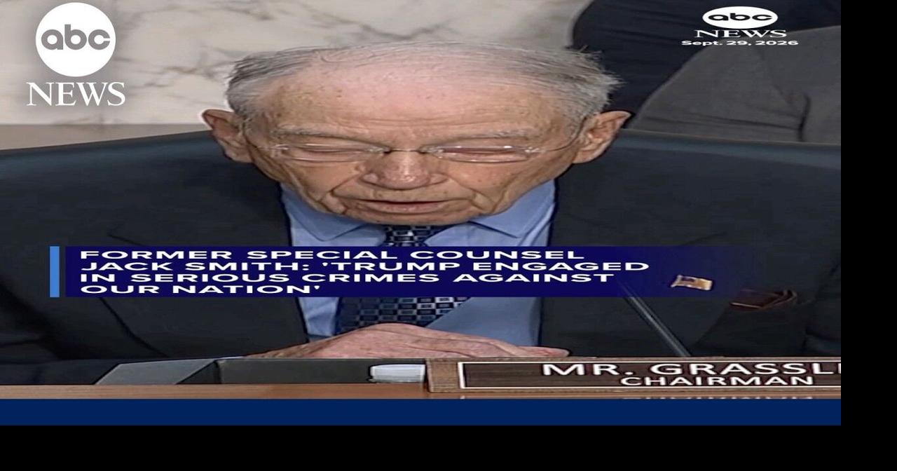 Former special counsel Jack Smith: 