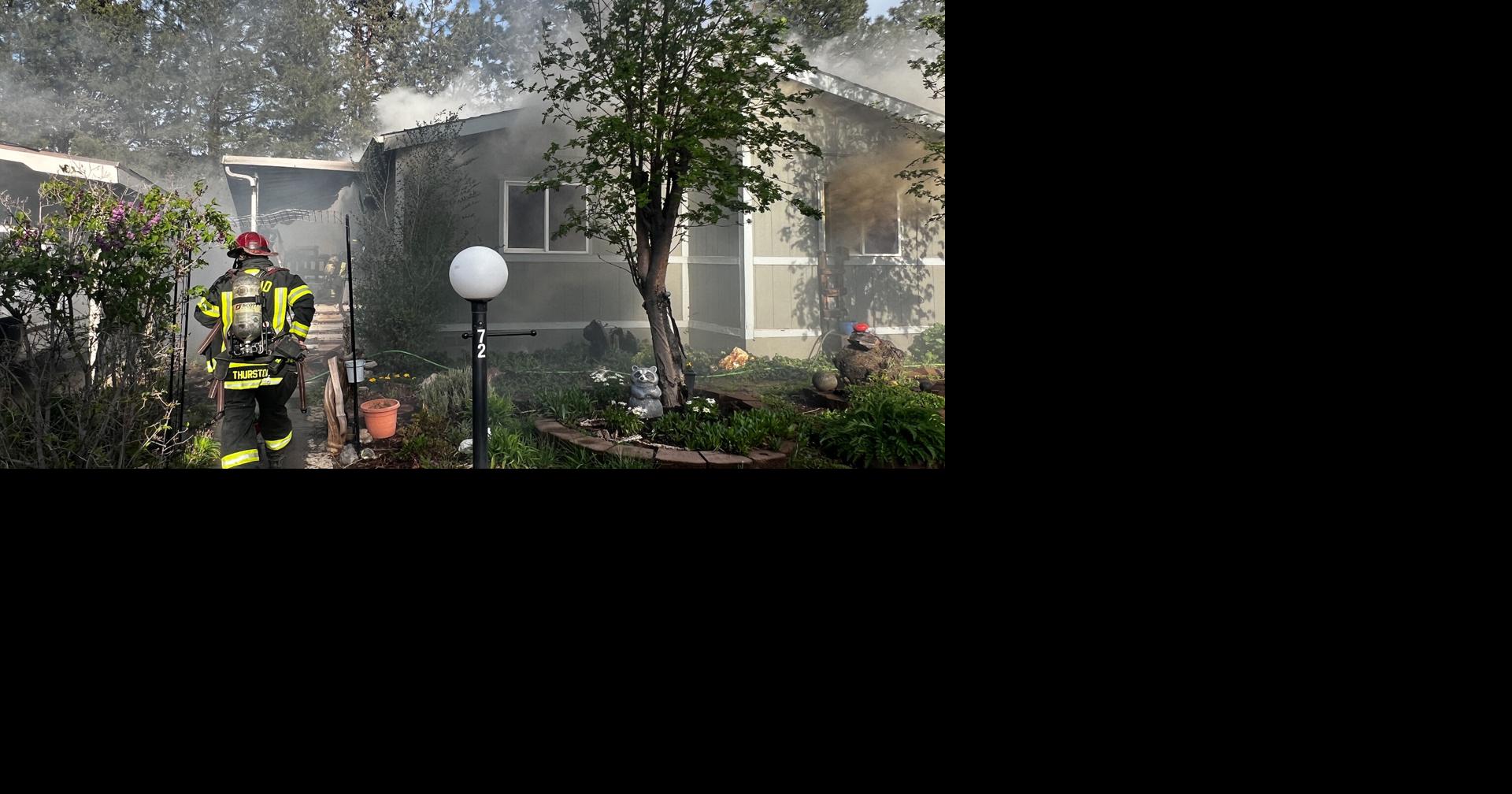 Bend Mobile Home Fire Destroys One, Damages Another | Local News ...