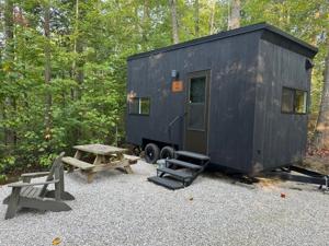 Tiny Cabins Offer Woodland Getaways in Bend, Oregon, Without Off-Grid Demands