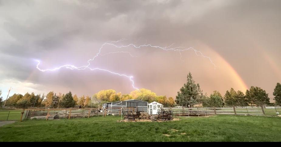 Your video and photos: Central Oregon thunder, lightning and rainbows ...