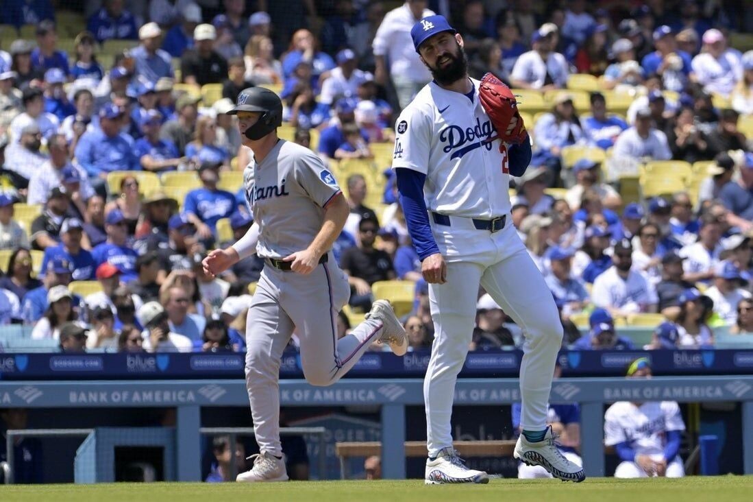 Tony Gonsolin wins in return as Dodgers outslug Marlins | Sports |  centraloregondaily.com