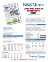 News Mirror - Classified Display Rates