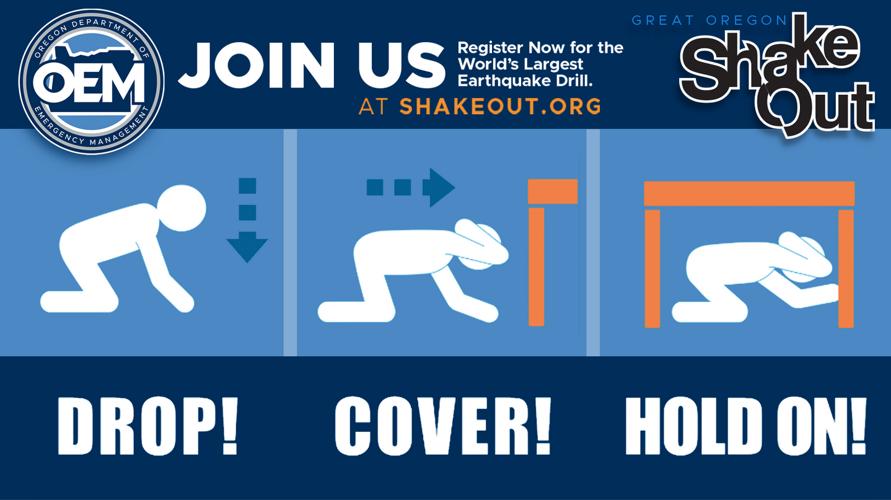 Most Viewed Great Oregon Shakeout Earthquake Drill Oct. 17 News