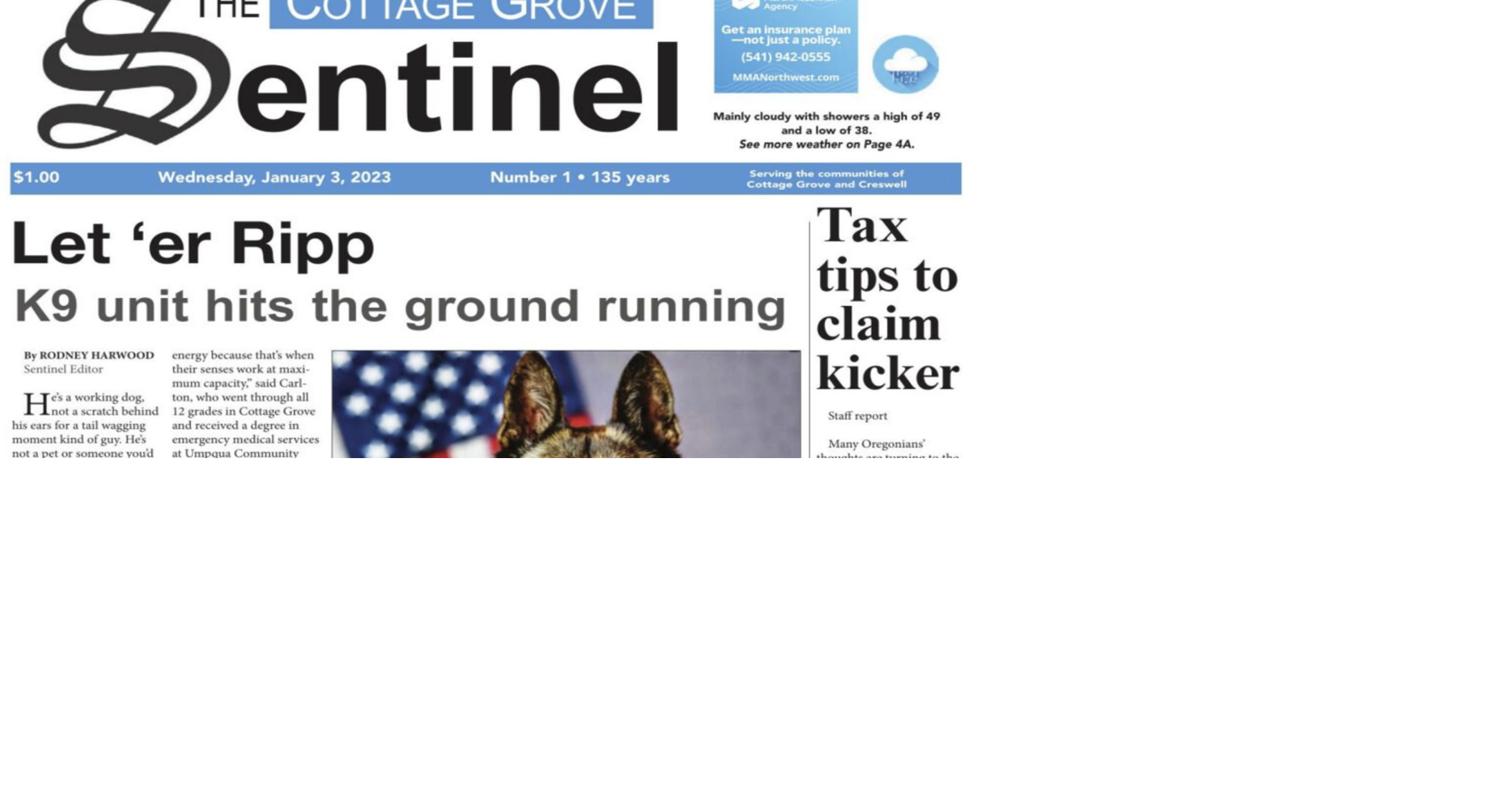 The Sentinel's E-Edition for 1/3/24 | Exclusives | cgsentinel.com