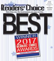 Champion Newspapers' 2017 Readers' Choice Awards