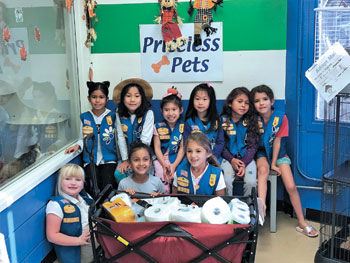 Chino Hills Daisies from Girl Scout Troop 70354