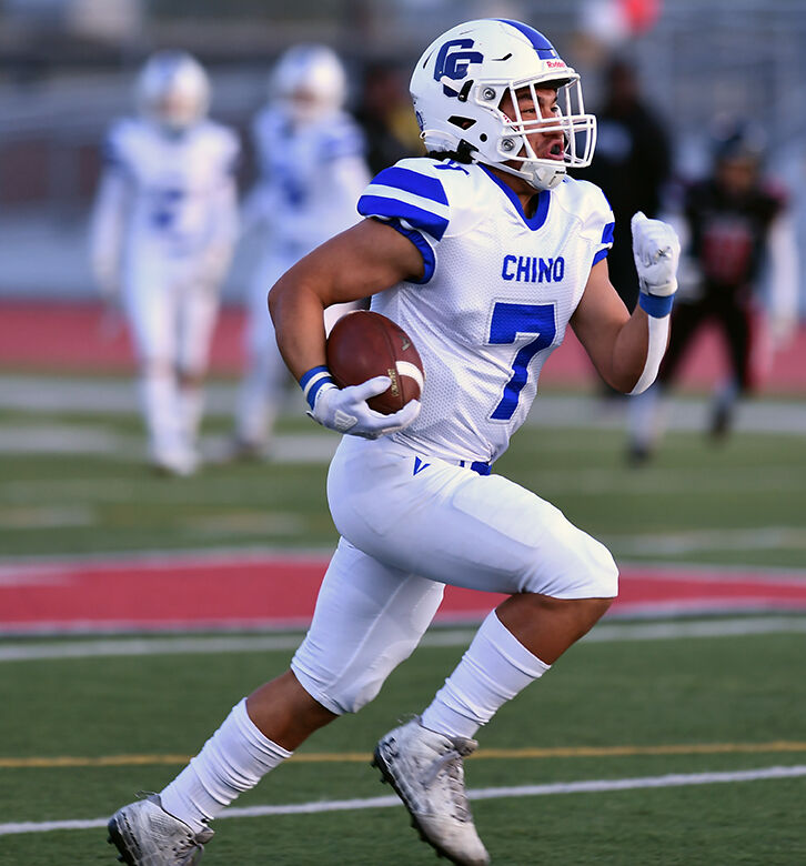 Chino High football wins Sierra League championship with 45-7 victory over Pomona Thursday night