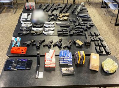 Guns, drugs, stolen identification cards found during search at Chino Hills home
