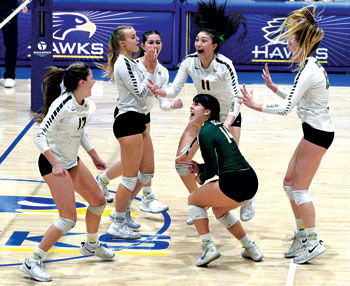 Ontario Christian High girls volleyball team