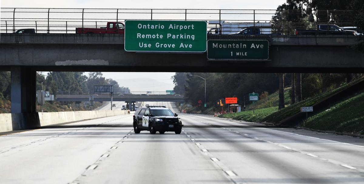 60 Freeway reopens in both directions seven hours after downed power line blocks lanes Wednesday