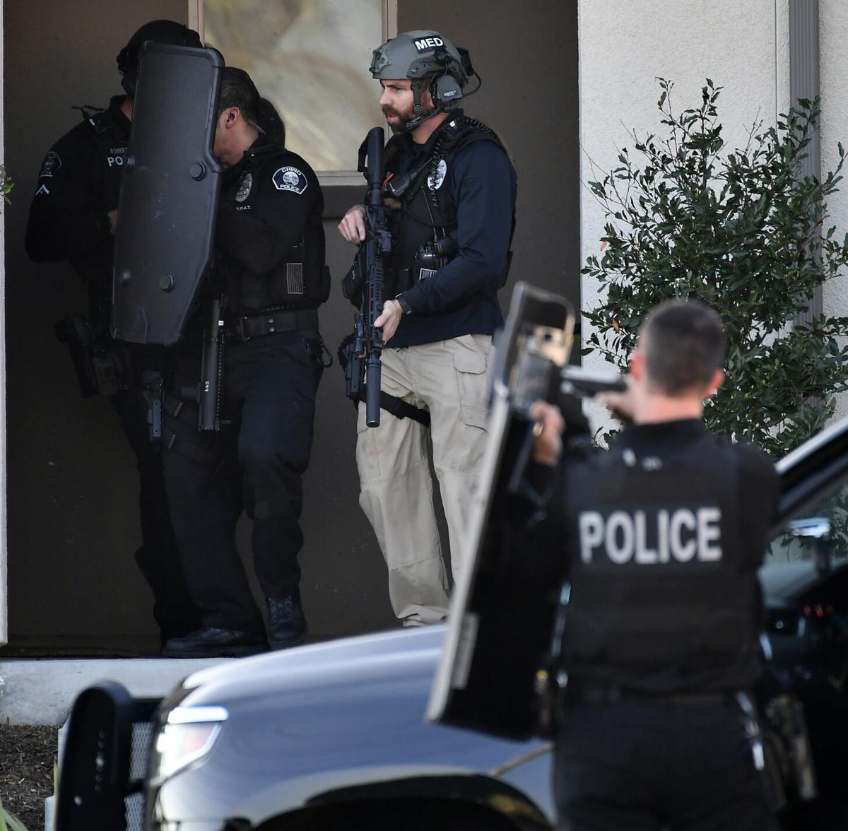 Man detained after gun fired inside Preserve-area home in Chino; no injuries reported