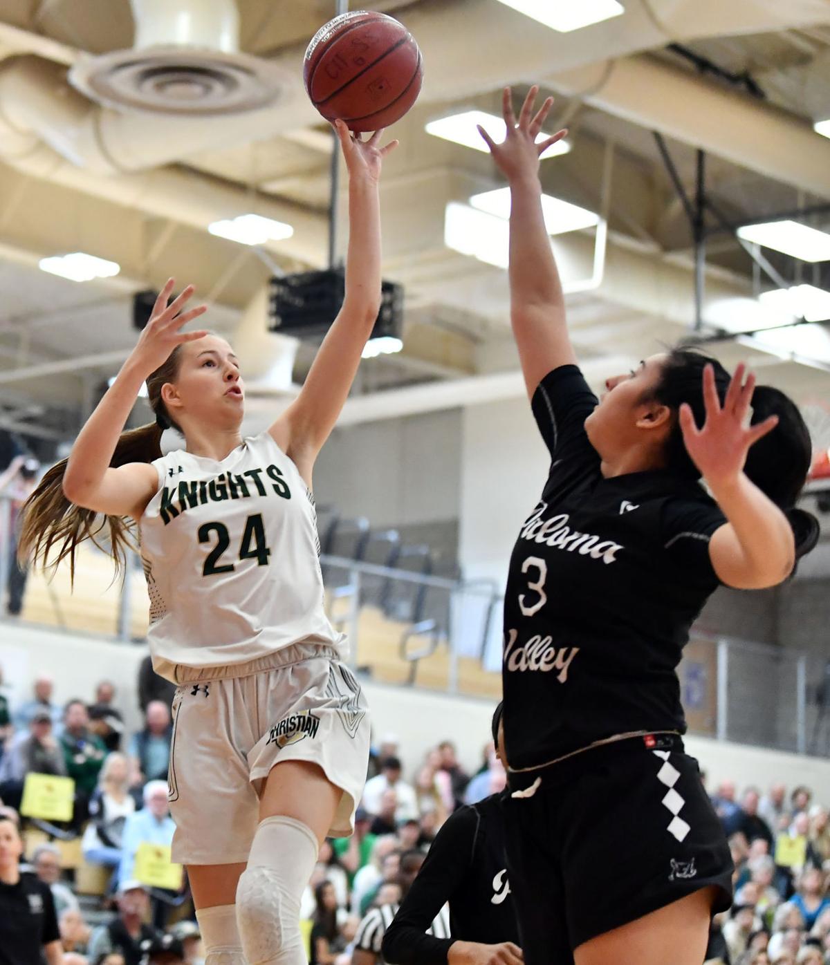 PHOTOS: Paloma Valley 64, Ontario Christian 47 in CIF-SS Div. 4AA girls basketball title game (Feb. 29, 2020)