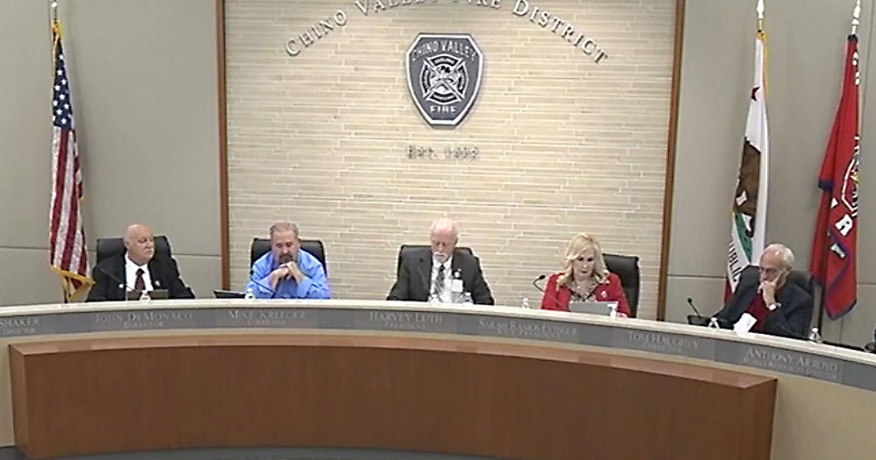 Chino Valley Fire board increases its pay by five percent - Vimarsana News