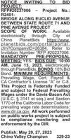NOTICE INVITING TO BID #329