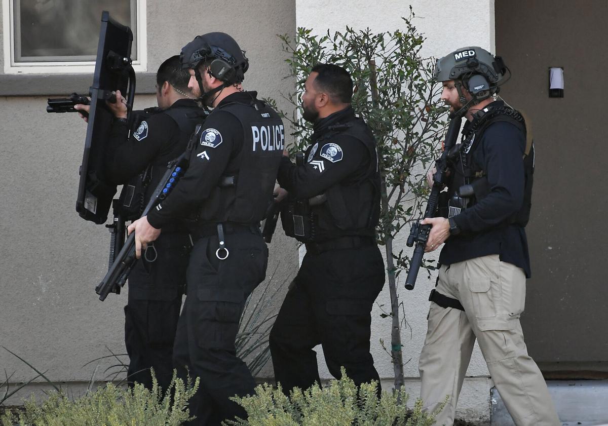 Man detained after gun fired inside Preserve-area home in Chino; no injuries reported