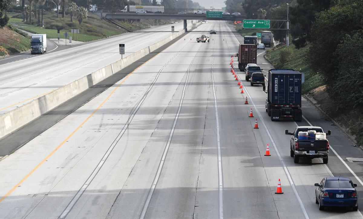60 Freeway reopens in both directions seven hours after downed power line blocks lanes Wednesday