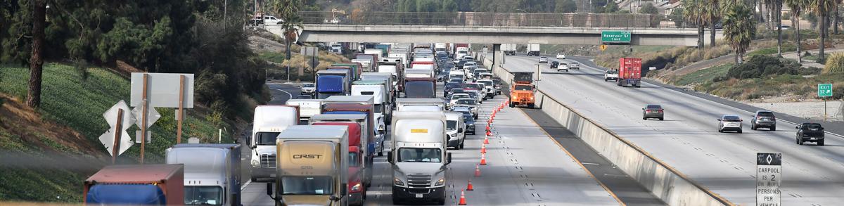 60 Freeway reopens in both directions seven hours after downed power line blocks lanes Wednesday