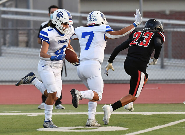 Chino High football wins Sierra League championship with 45-7 victory over Pomona Thursday night