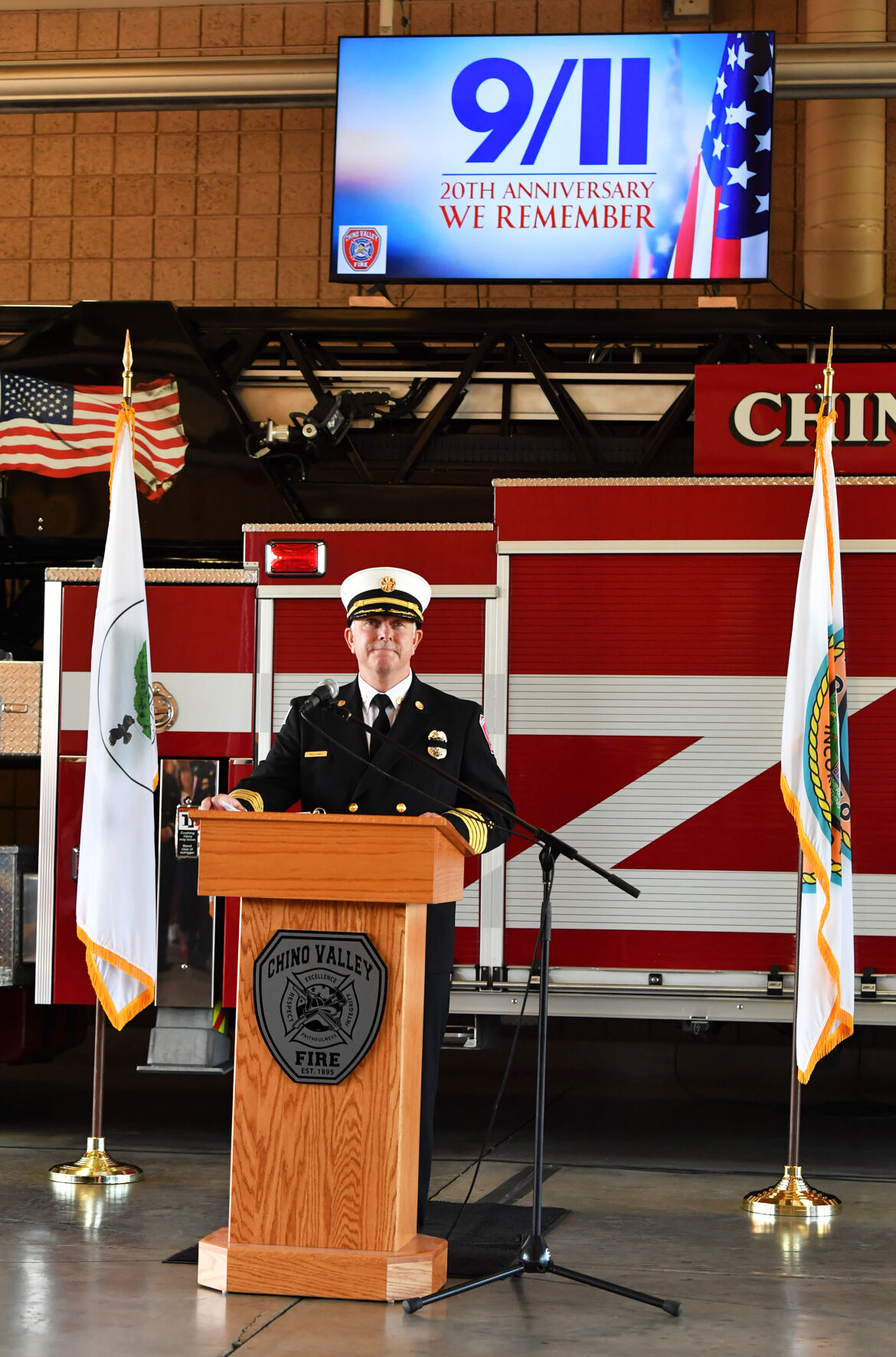 Chino Valley Fire honors victims of Sept. 11 terrorist attacks with 20th anniversary remembrance ceremony