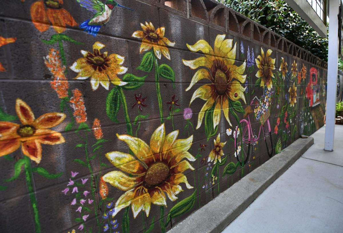 Chino resident paints backyard mural called 'COVID Project'