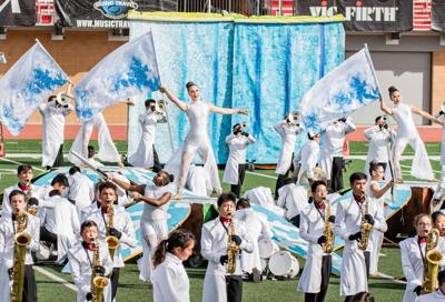 Ayala High School’s Band and Color Guard