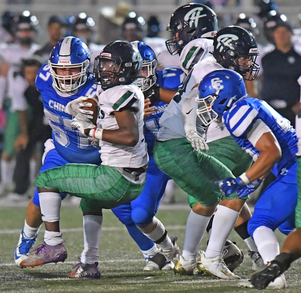 Chino Hills blanks Chino, 41-0, in first football meeting between the two schools since 2009