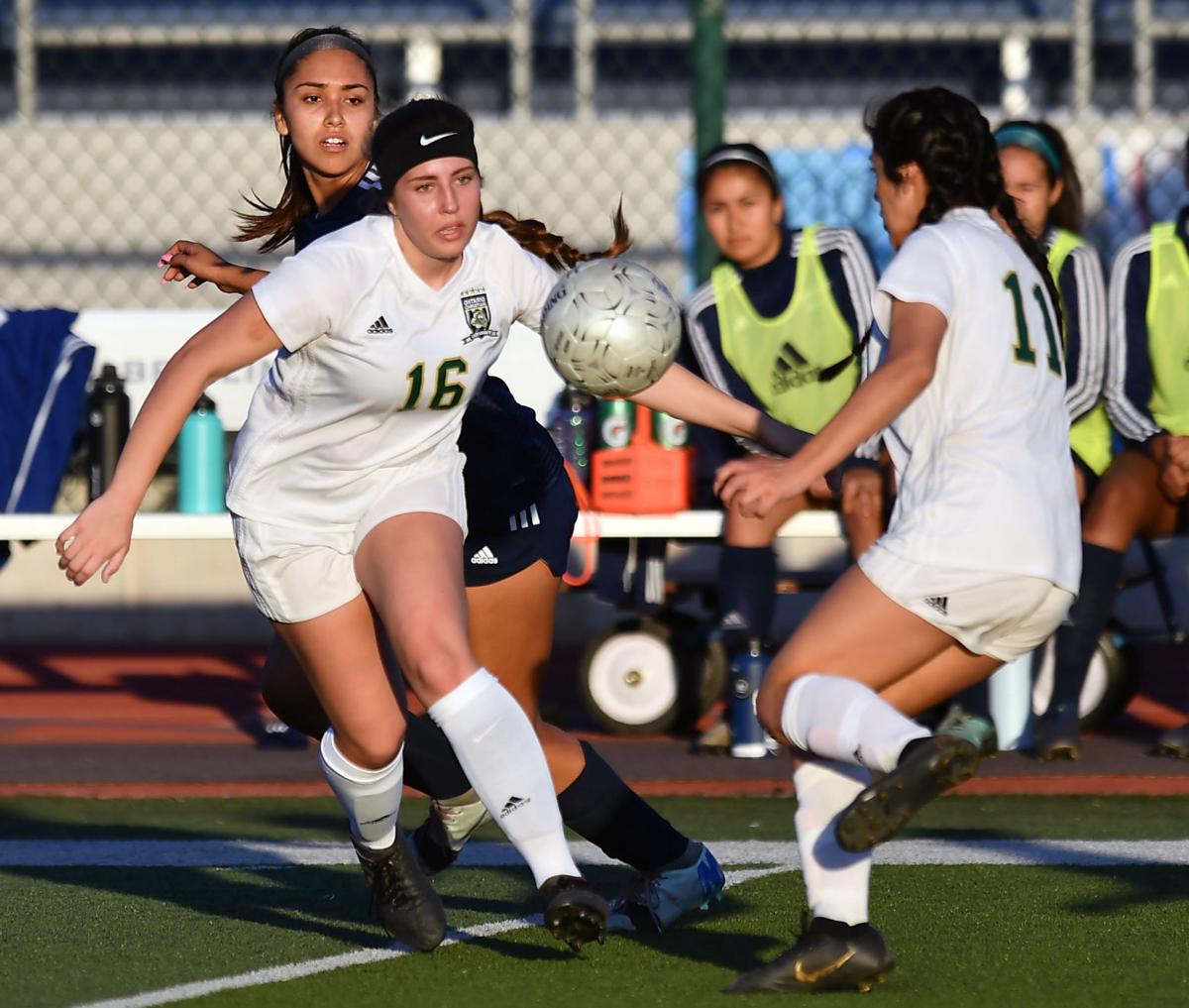 PHOTOS: Gabrielino 1, Ontario Christian 0 in CIF-Southern Section Division 6 girls soccer title game (Feb. 29, 2020)