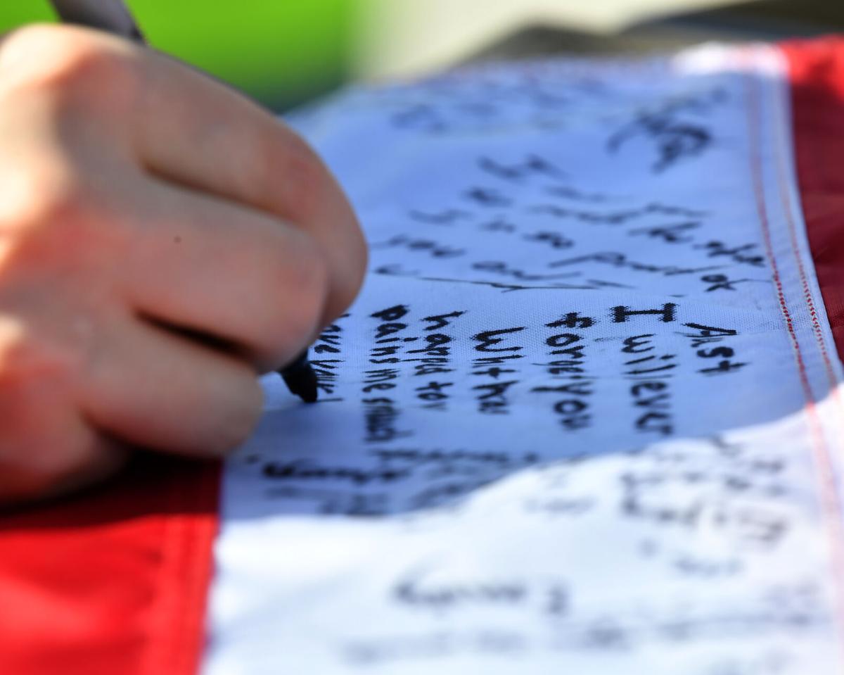 Fallen Soldiers Memorial Torch Ride visits with Chino Hills family of murdered U.S. Army Specialist Austin Hawk