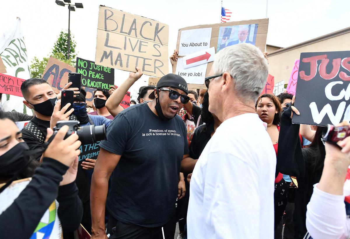 Hundreds attend peaceful protest in Chino Saturday, June 6, 2020
