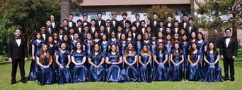 The San Gabriel Academy Chorale, Hand Bell Choir and Orchestra