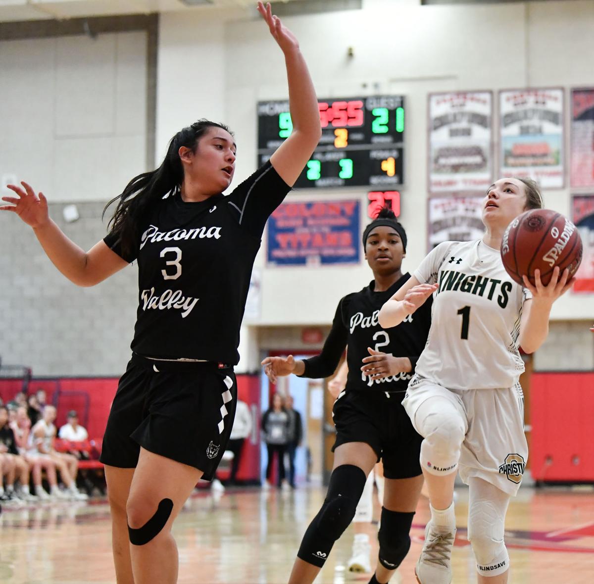 PHOTOS: Paloma Valley 64, Ontario Christian 47 in CIF-SS Div. 4AA girls basketball title game (Feb. 29, 2020)