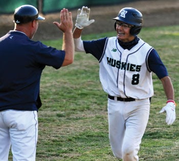 Chino Hills High sophomore Tyler Stull (#8)