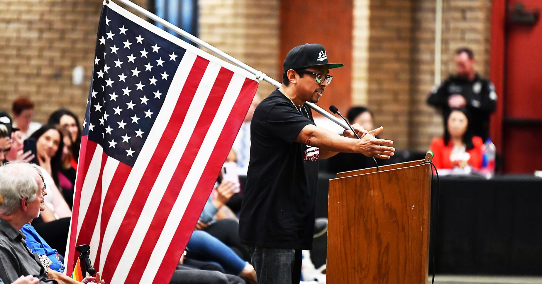 School board changes policy on flag display - Vimarsana News