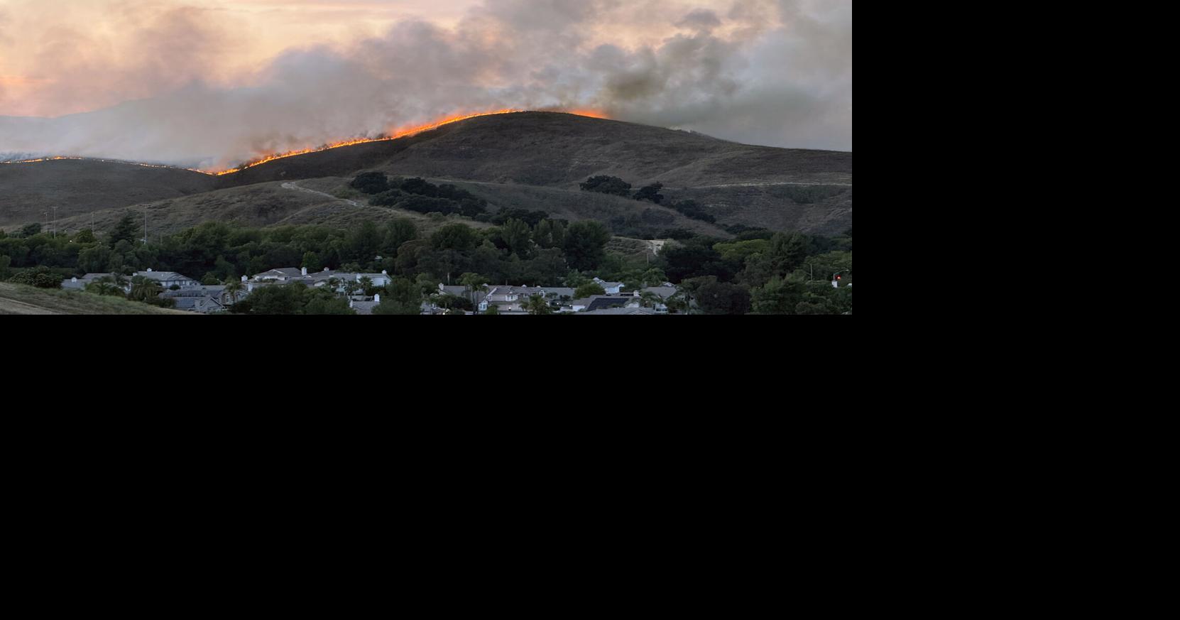 Grand Fire in Chino Hills edges to 1,000 feet of homes By Josh Thompson
