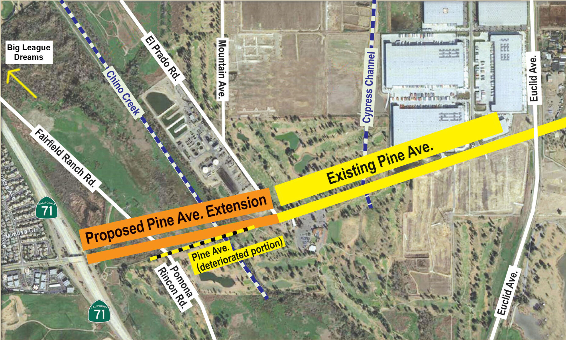Pine Avenue extension stuck in design phase | News