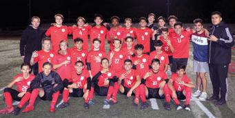 Ayala High boys soccer team