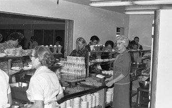 Chino High’s cafeteria in 1968