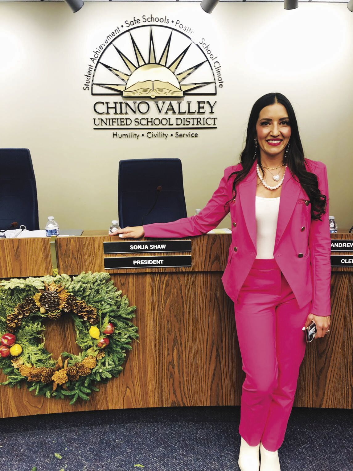 Sonja Shaw Named School Board President | | Championnewspapers.com