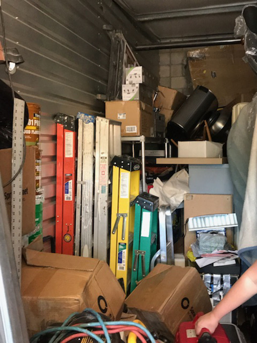 Burglary suspect nabbed after four storage units found with stolen